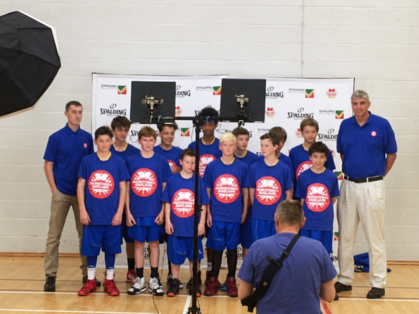 WBSC Supercamps group photo with players and coaches